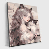Enchanting Cat Artwork - Paint by Numbers