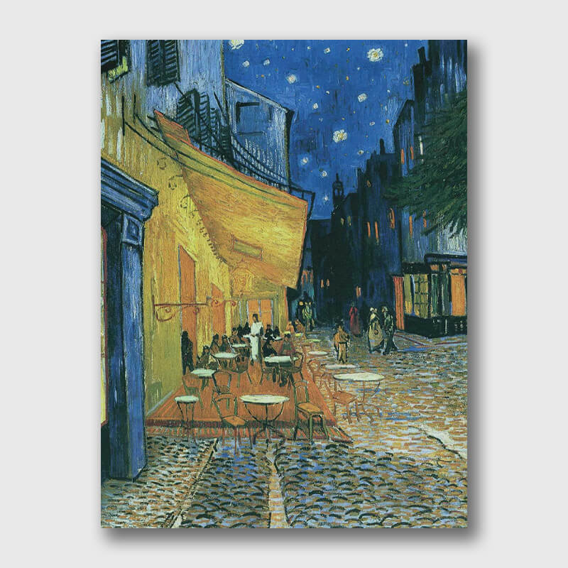 Van Gogh Cafe Terrace at Night - Paint by Numbers
