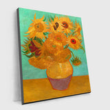 Van Gogh's Sunflower Art - Twelve Sunflowers - Paint by Numbers
