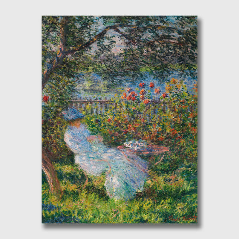 Alice Hoschede in the Garden by Claude Monet