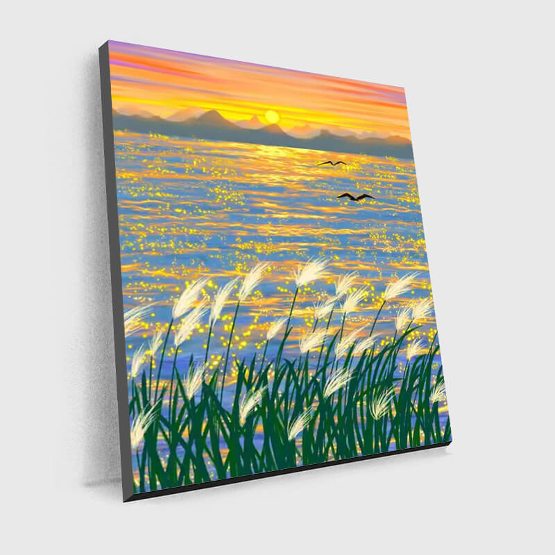 Sunset Art - Paint by Numbers