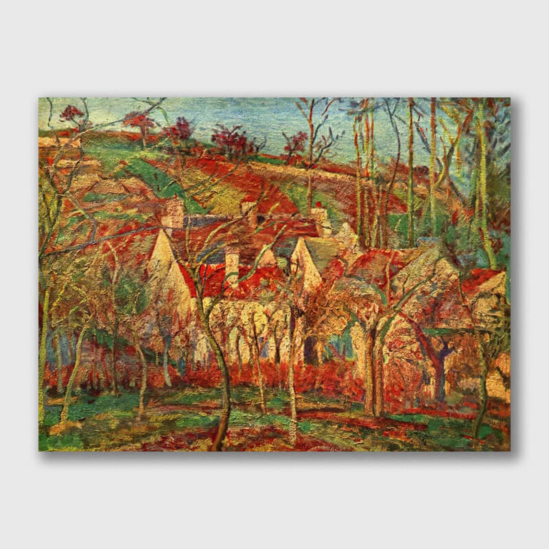 The Red Roofs - Corner of a Village