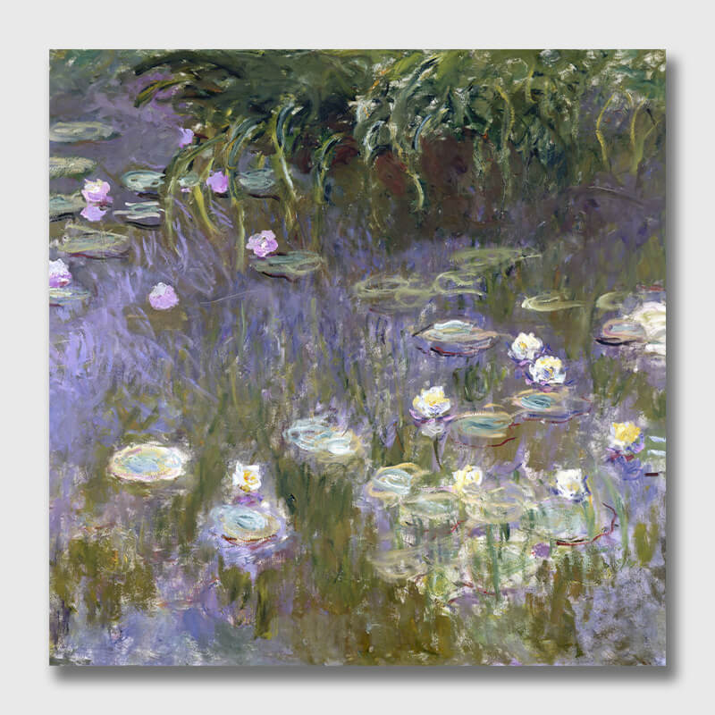 Water Lilies 1919 by Monet - Paint by Numbers